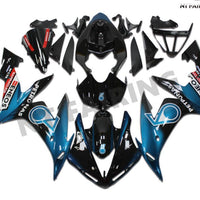 US STOCK NT Aftermarket Injection Fairing Kit Fit for YZF R1 2004-2006 Blue Black N093 Available in CA