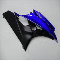 US STOCK NT Aftermarket Injection ABS Plastic Fairing Fit for YZF R6 2006-2007 Blue Black N006 Available in TX
