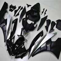 NT Aftermarket Injection ABS Plastic Fairing Fit for YZF R6 2006-2007 Silver Black N012
