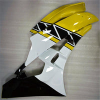 US STOCK NT Aftermarket Injection ABS Plastic Fairing Fit for YZF R6 2006-2007 Yellow White Black N039 Available in CA