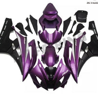 NT Aftermarket Injection ABS Plastic Fairing Fit for YZF R6 2006-2007 Purple Black N088