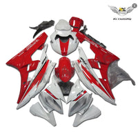 NT Aftermarket Injection ABS Plastic Fairing Fit for YZF R6 2006-2007 Red White N105
