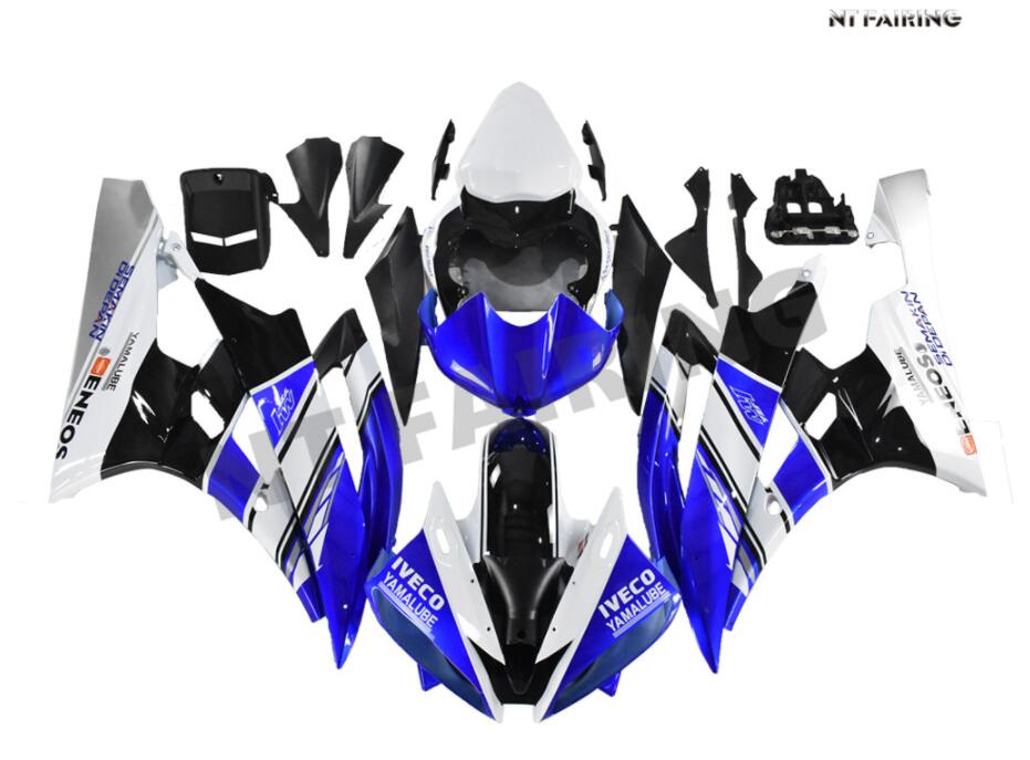 NT Fairing Fit for Yamaha 2006-2007 YZF-R6 N117- Blue White Black | ABS Injection