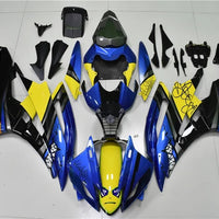 NT Aftermarket Injection ABS Plastic Fairing Fit for YZF R6 2006-2007 Blue Shark N066