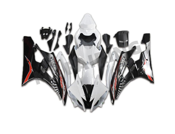 NT Aftermarket Injection ABS Plastic Fairing Fit for YZF R6 2006-2007 White Black Red N118