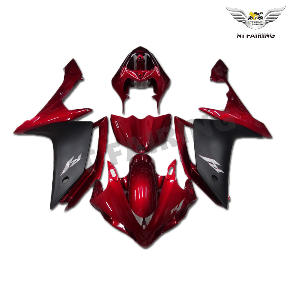 NT Fairing Fit for Yamaha 2007-2008 YZF-R1 N033- Red Black | ABS Injection