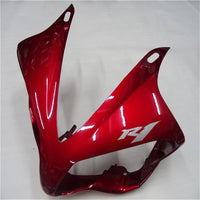 NT Aftermarket Injection ABS Plastic Fairing Fit for YZF R1 2007-2008 Red Black N033