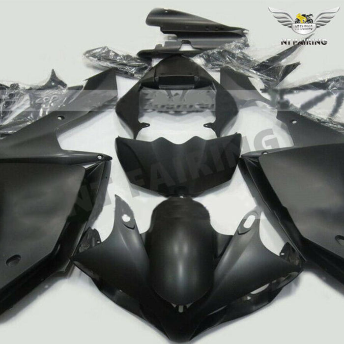 NT Aftermarket Injection ABS Plastic Fairing Fit for YZF R1 2007-2008 Matte Black N071