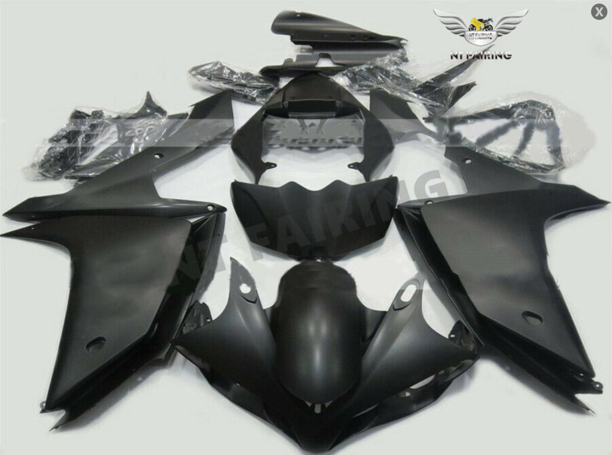 NT Fairing Fit for Yamaha 2007-2008 YZF-R1 N071- Matte Black | ABS Injection