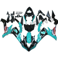 US STOCK NT Aftermarket Injection ABS Plastic Fairing Fit for YZF R1 2007-2008 Teal Black N072 Available in CA