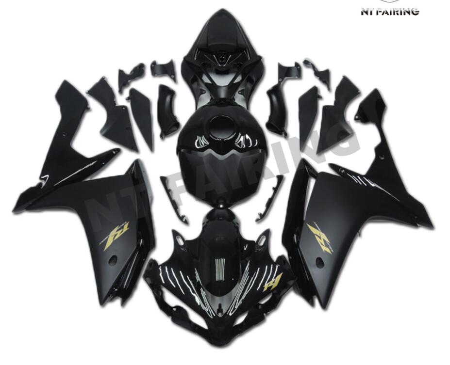 NT Fairing Fit for Yamaha 2007-2008 YZF-R1 N032- Black | ABS Injection