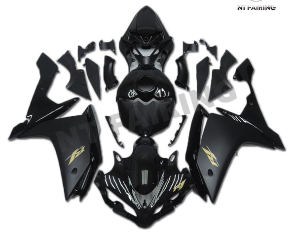 NT Aftermarket Injection ABS Plastic Fairing Fit for YZF R1 2007-2008 Black N032