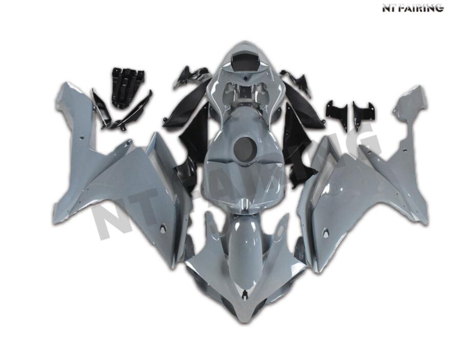 US STOCK NT Aftermarket Injection ABS Plastic Fairing Fit for YZF R1 2007-2008 Nardo Gray with Tank Cover & Rear Seat Cowl Available in CA