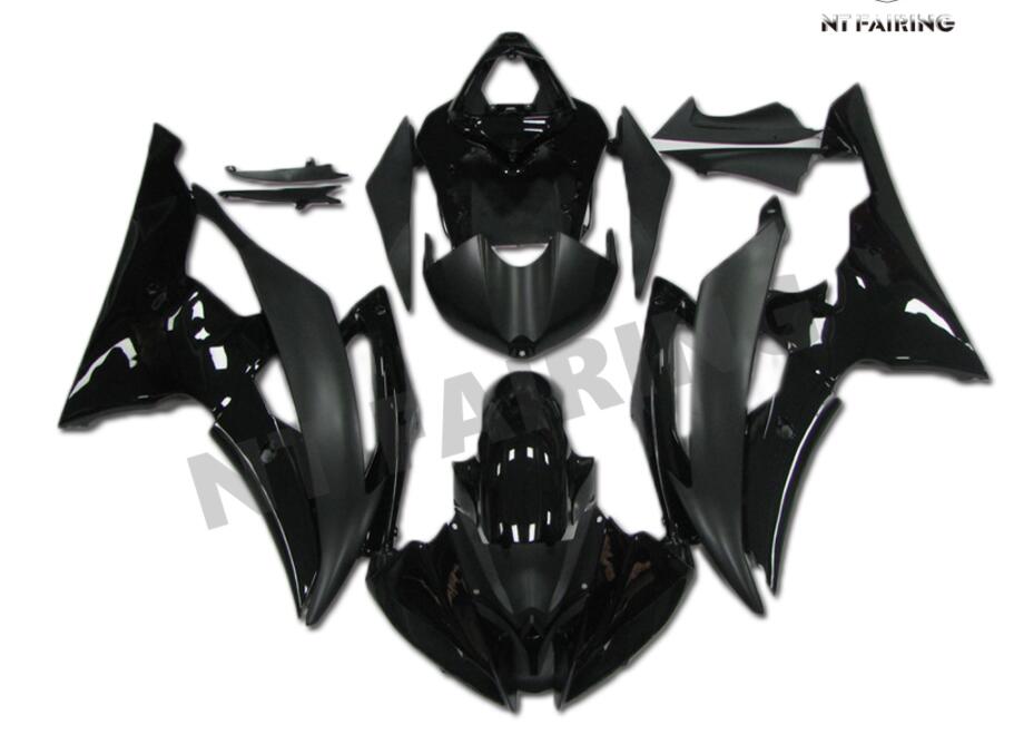 NT Fairing Fit for Yamaha 2008-2016 YZF-R6 N001- Glossy Matte Black | ABS Injection