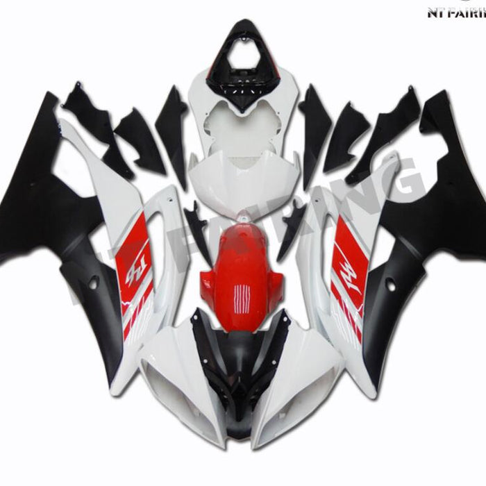 NT Aftermarket Injection ABS Plastic Fairing Fit for YZF R6 2008-2016 Red White Black N021