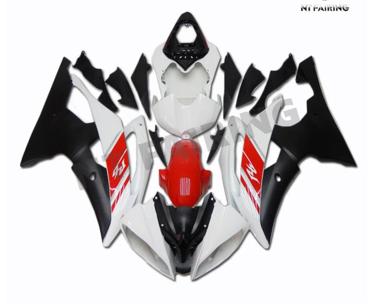 NT Fairing Fit for Yamaha 2008-2016 YZF-R6 N021- Red White Black | ABS Injection