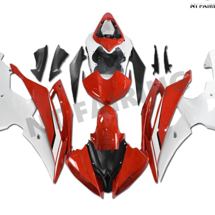 NT Aftermarket Injection ABS Plastic Fairing Fit for YZF R6 2008-2016 Red White N077