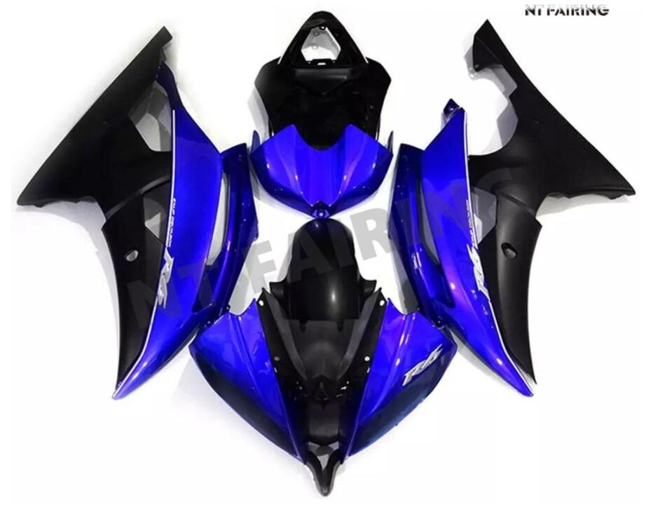 NT Fairing Fit for Yamaha 2008-2016 YZF-R6 N085- Blue Black | ABS Injection