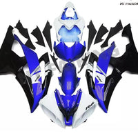 US STOCK NT Aftermarket Injection ABS Plastic Fairing Fit for YZF R6 2008-2016 Blue White Black N101 Available in CA