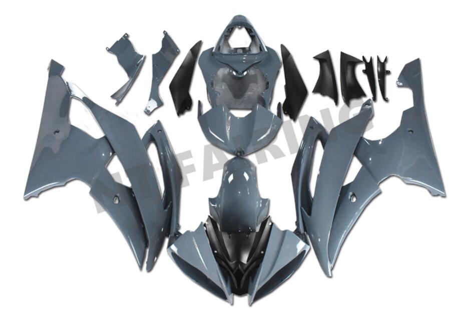 NT Aftermarket Injection ABS Plastic Fairing Fit for YZF R6 2008-2016 Nardo Gray