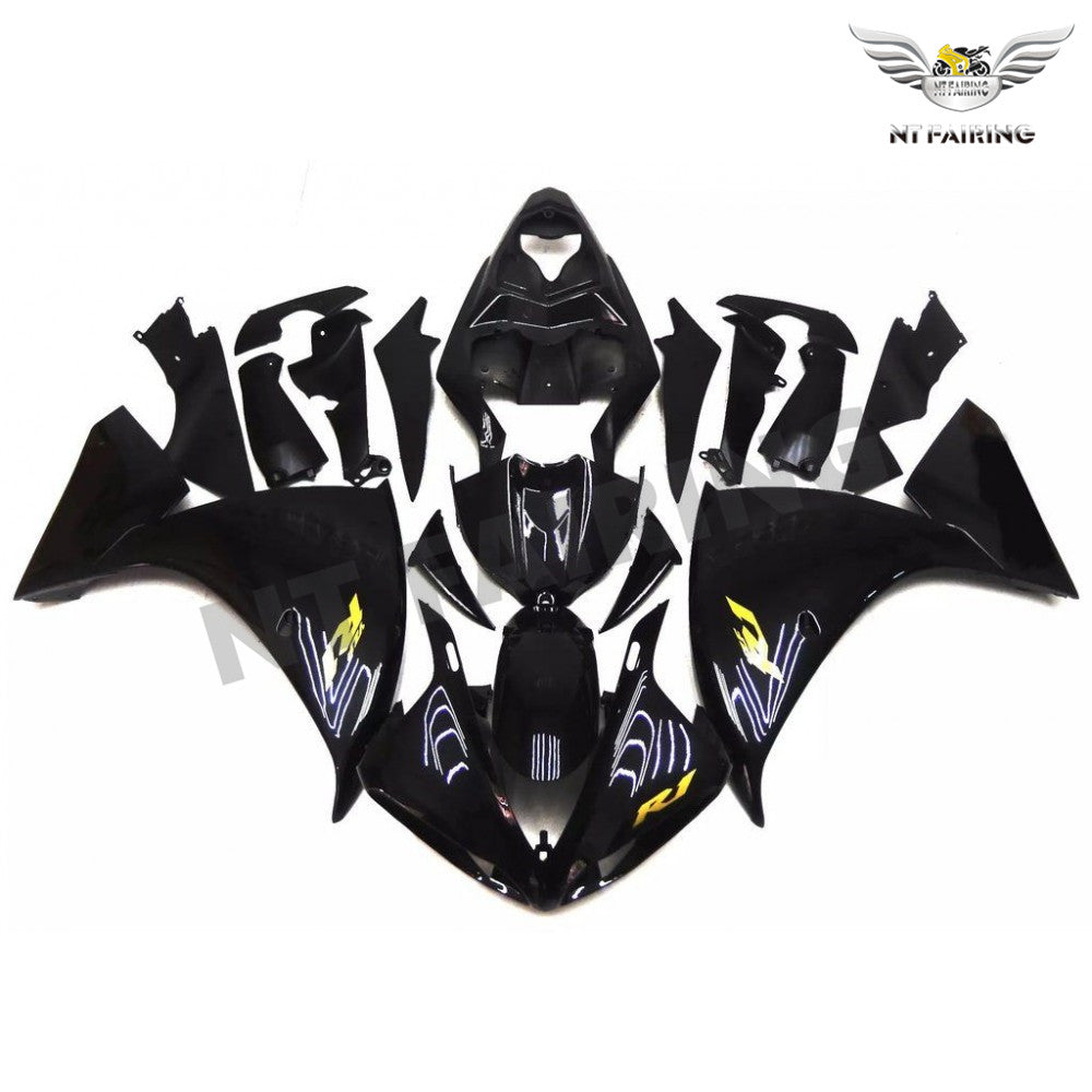 NT Fairing Fit for Yamaha 2009-2011 YZF-R1 N028- Black | ABS Injection