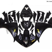 NT Aftermarket Injection ABS Plastic Fairing Fit for YZF R1 2009-2011 Black N041