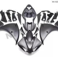 US STOCK NT Aftermarket Injection ABS Plastic Fairing Fit for YZF R1 2009-2011 Matte Gray N042 Available in CA