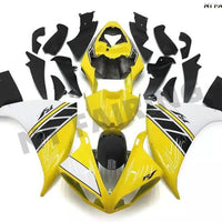 US STOCK NT Aftermarket Injection ABS Plastic Fairing Fit for YZF R1 2009-2011 Yellow Black N050 Available in CA