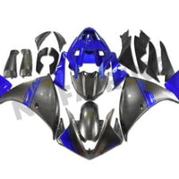 NT Aftermarket Injection ABS Plastic Fairing Fit for YZF R1 2009-2011 Gray Blue N059