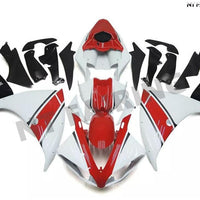 NT Aftermarket Injection ABS Plastic Fairing Fit for YZF R1 2009-2011 White Red N052