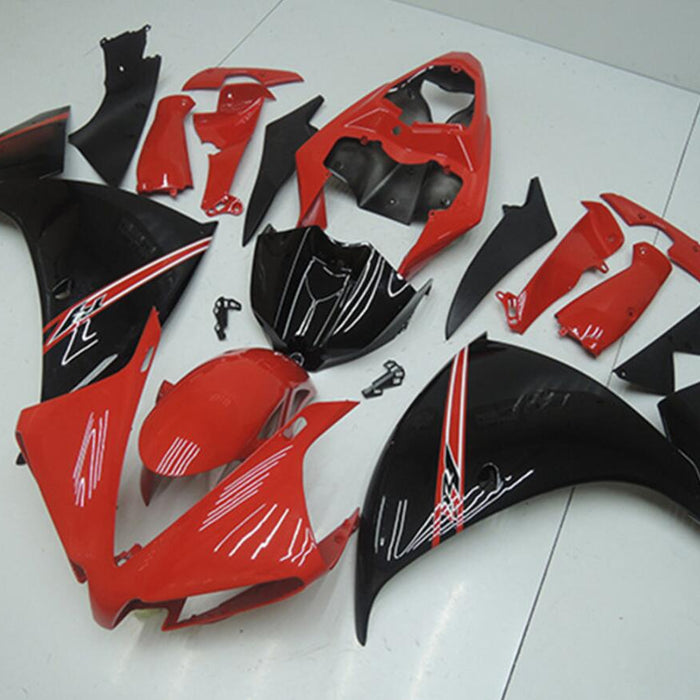 NT Aftermarket Injection ABS Plastic Fairing Fit for YZF R1 2012-2014 Red Black N010