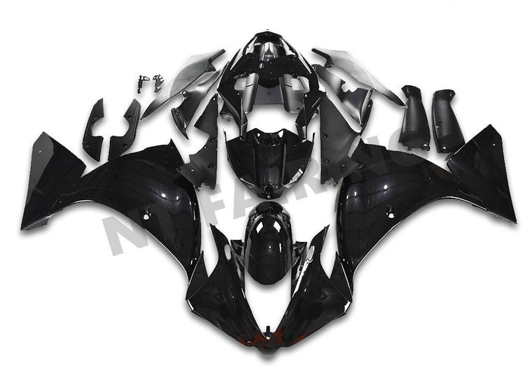 NT Fairing Fit for Yamaha 2012-2014 YZF-R1 N025- Black | ABS Injection