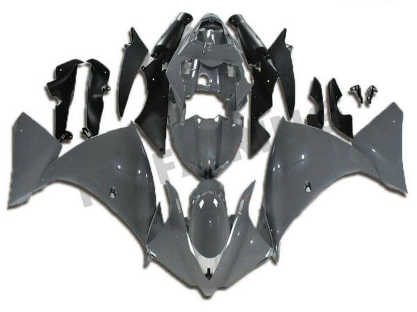 NT Aftermarket Injection ABS Plastic Fairing Fit for YZF R1 2012-2014 Nardo Gray