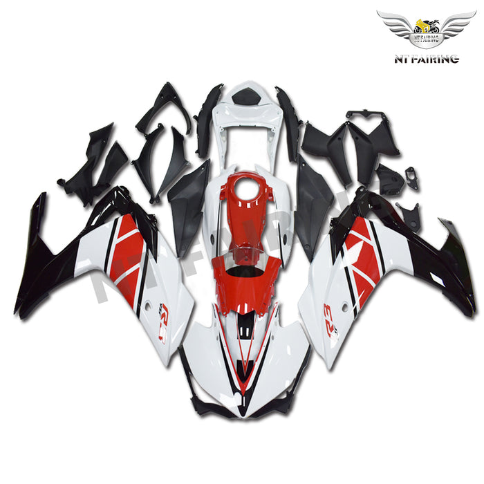 US STOCK NT Aftermarket Injection ABS Plastic Fairing Fit for YZF R3 2014-2018 R25 2015-2017 White Red Black N007 Available in CA