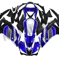 US STOCK NT Aftermarket Injection ABS Plastic Fairing Fit for YZF R3 2014-2018 R25 2015-2017 Blue Black N023 Available in CA