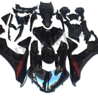 NT Injection ABS Plastic Fairing Fit for Yamaha 2015-2019 YZF R1 Glossy Black Red N033