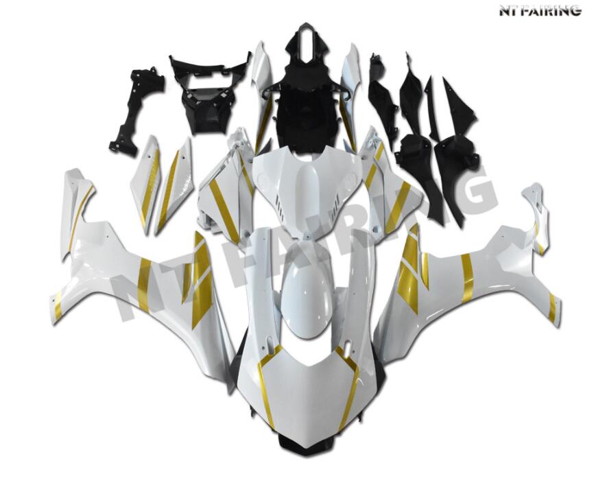 NT Fairing Fit for Yamaha 2015-2019 YZF-R1 N037- White Gold | ABS Injection