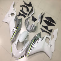 NT Aftermarket Injection ABS Plastic Fairing Fit for YZF R6 2017-2023 White Silver N001