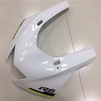 NT Aftermarket Injection ABS Plastic Fairing Fit for YZF R6 2017-2023 White Silver N001