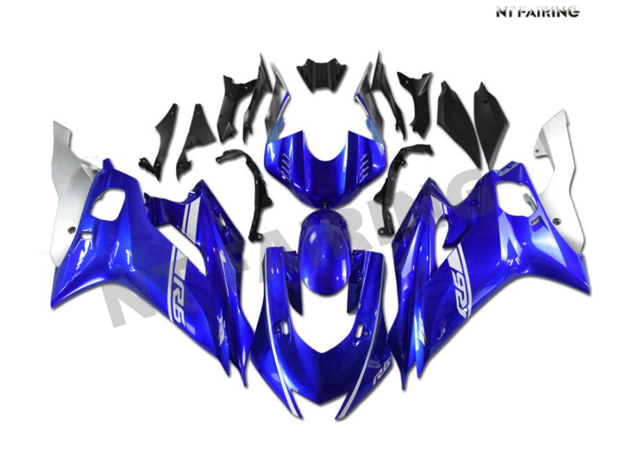 NT Fairing Fit for Yamaha 2017-2021 YZF-R6 N004- Blue Silver | ABS Injection