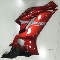 NT Aftermarket Injection ABS Plastic Fairing Fit for YZF R6 2017-2023 Red N005
