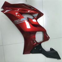 NT Aftermarket Injection ABS Plastic Fairing Fit for YZF R6 2017-2023 Red N005