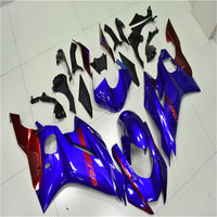 NT Aftermarket Injection ABS Plastic Fairing Fit for YZF R6 2017-2023 Blue Red N007