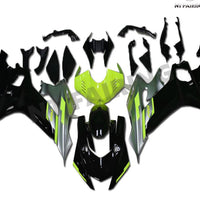 NT Aftermarket Injection ABS Plastic Fairing Fit for YZF R6 2017-2023 Black Green Silver N010