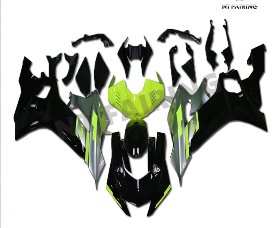 NT Fairing Fit for Yamaha 2017-2021 YZF-R6 N010- Black Green Silver | ABS Injection