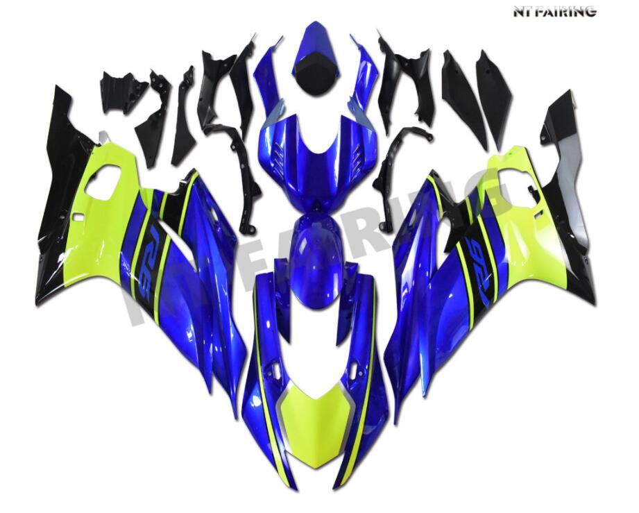NT Fairing Fit for Yamaha 2017-2021 YZF-R6 N012- Blue Green | ABS Injection