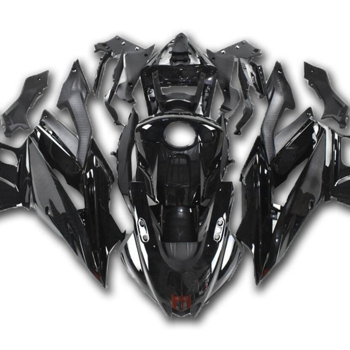 US STOCK NT Aftermarket Injection ABS Plastic Fairing Fit for YZF R3 2019-2021 R25 Black N001 Available in CA