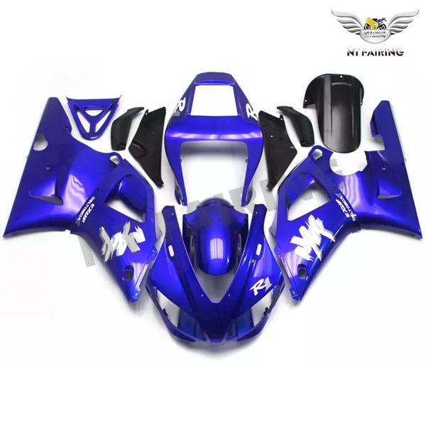 NT Aftermarket Injection ABS Plastic Fairing Fit for YZF R1 1998-1999 Blue White N027