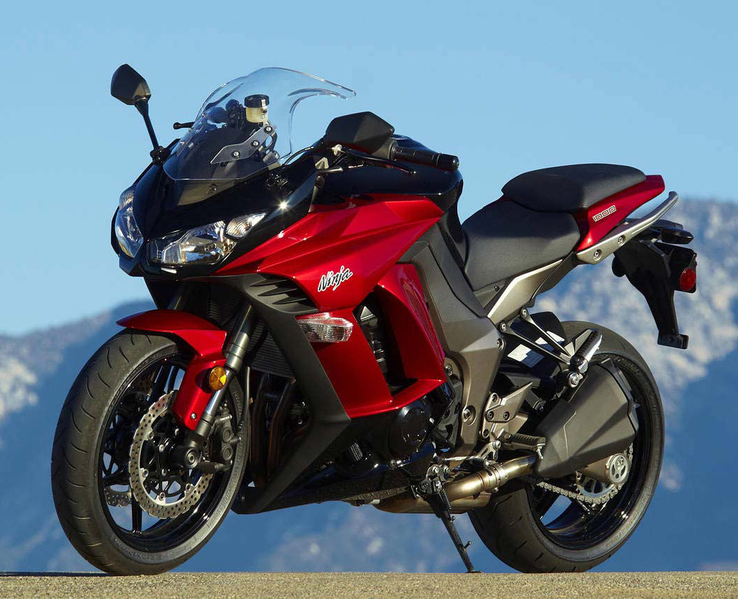 NT Fairing Fit for Kawasaki 2010-2015 Z1000SX N001- Red Black | ABS Injection