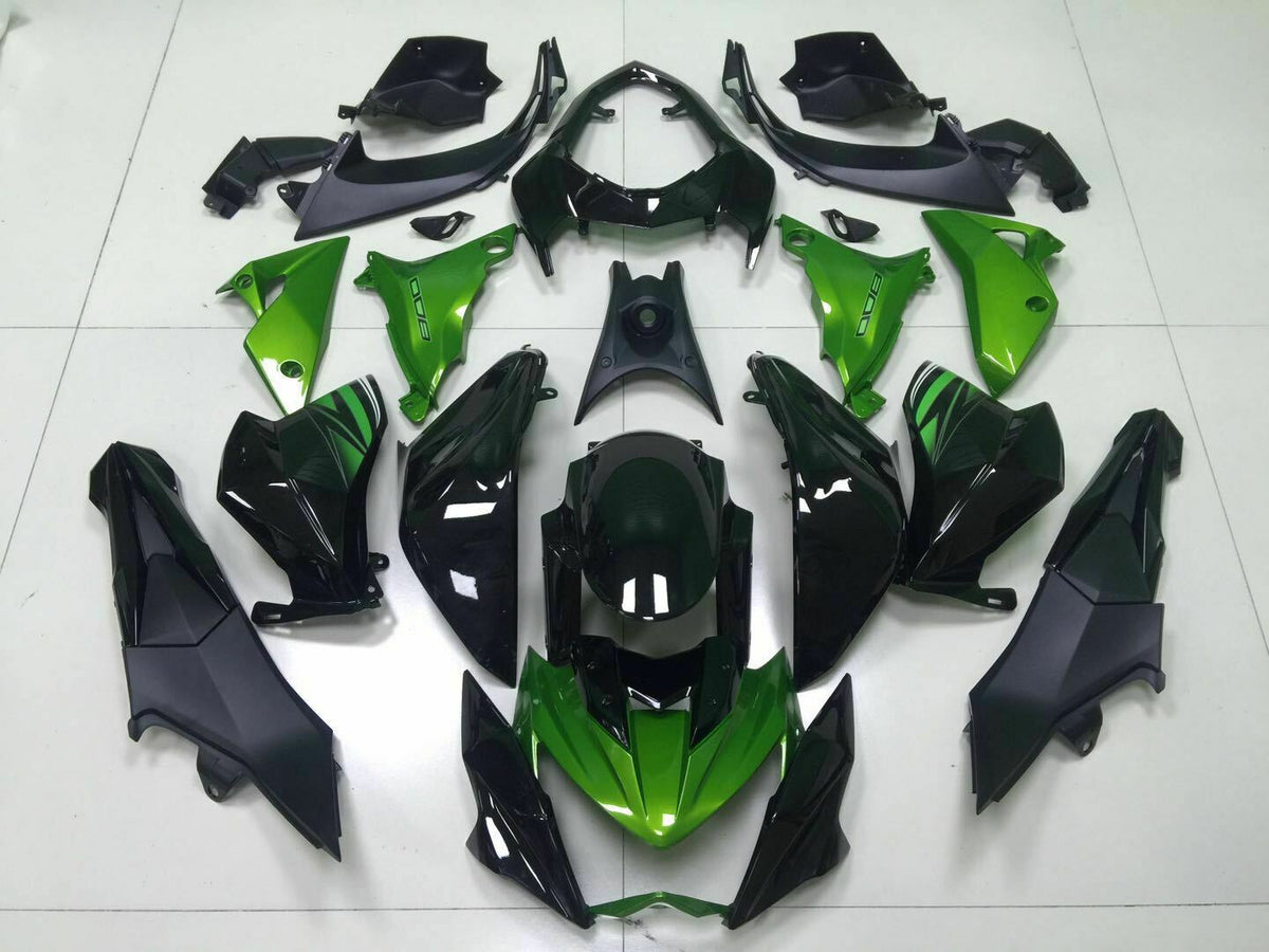 NT Fairing Fit for Kawasaki 2013-2016 Z800 N002- Green Black | ABS Injection